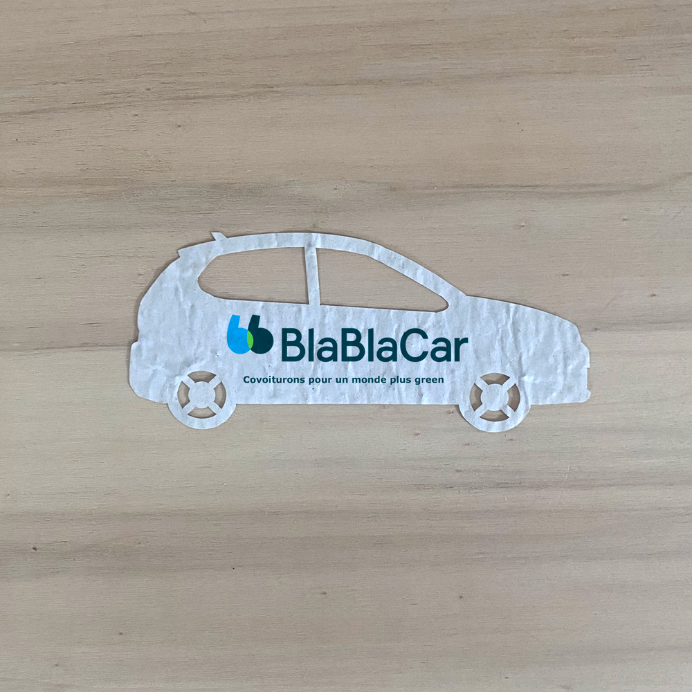 Forme à planter en papier ensemencé - 3