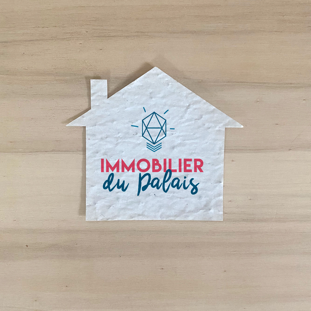 Forme à planter en papier ensemencé - 5