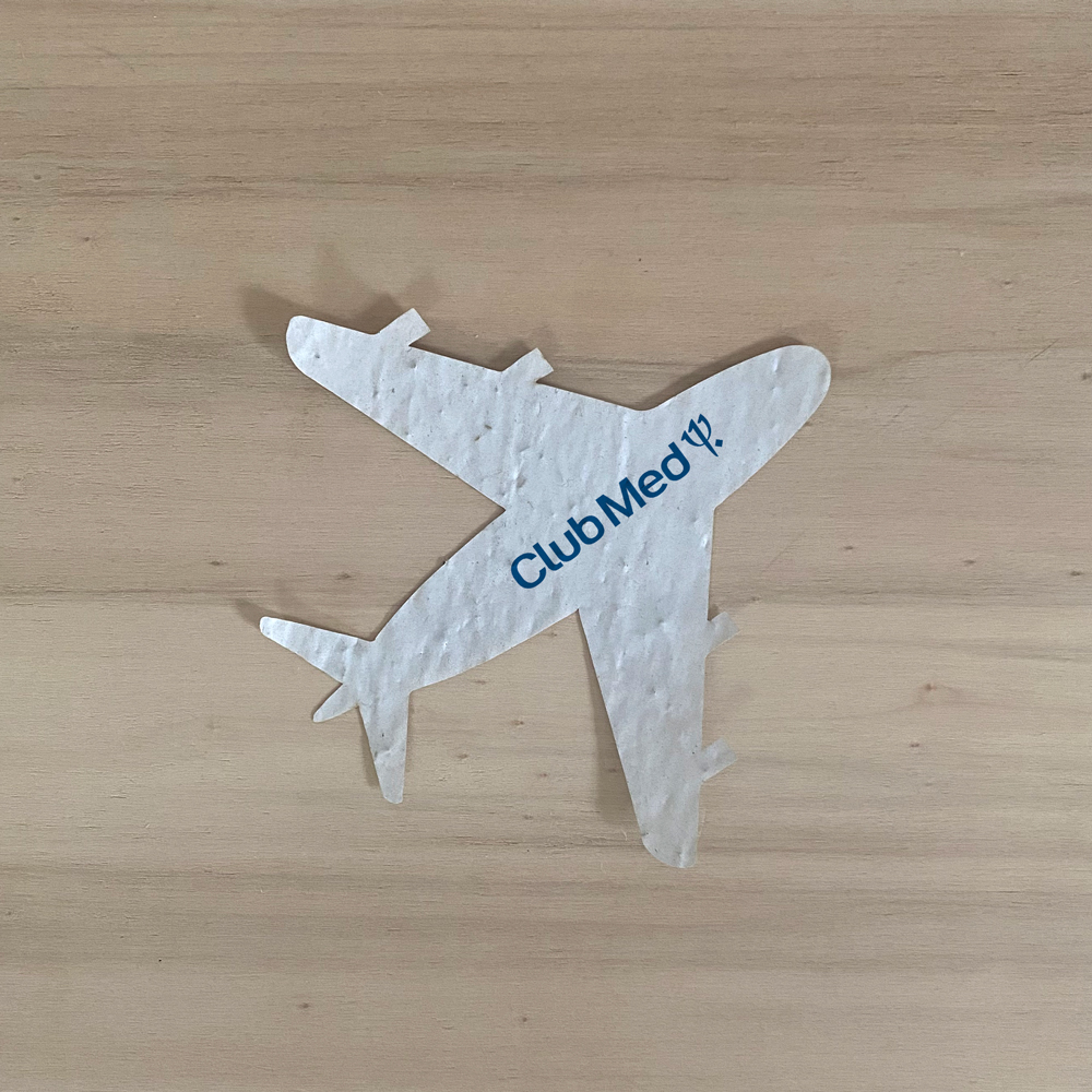 Forme à planter en papier ensemencé - 8