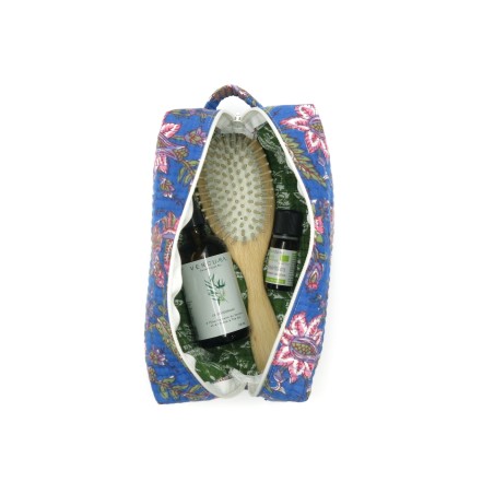 Trousse de toilette en coton matelassé - 5