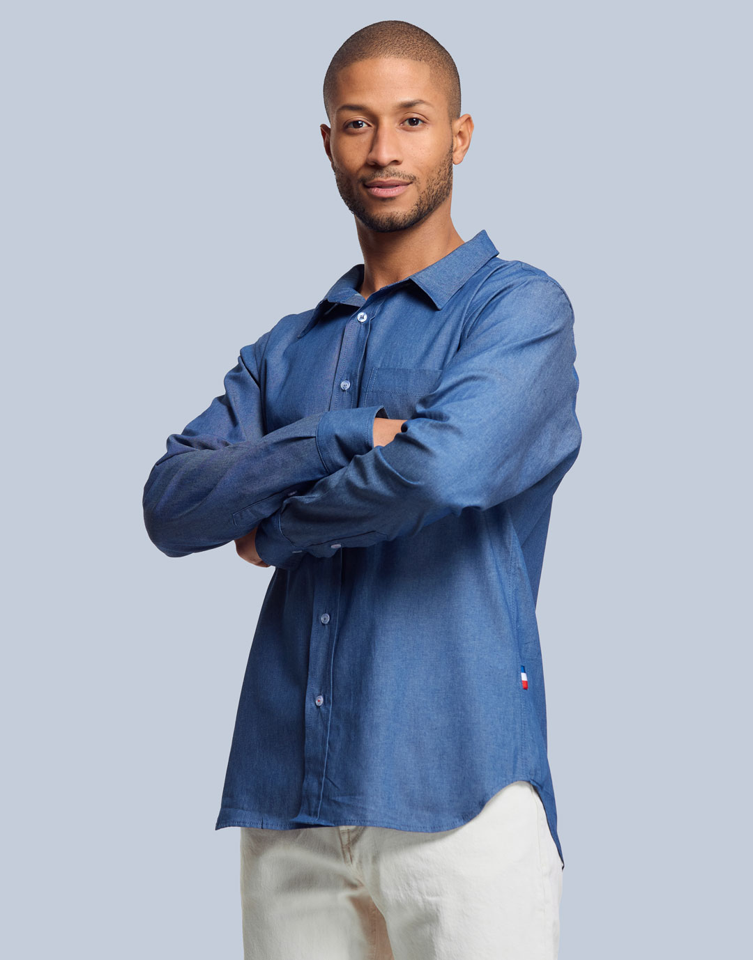 Chemise homme en coton made in France - Kant - 2