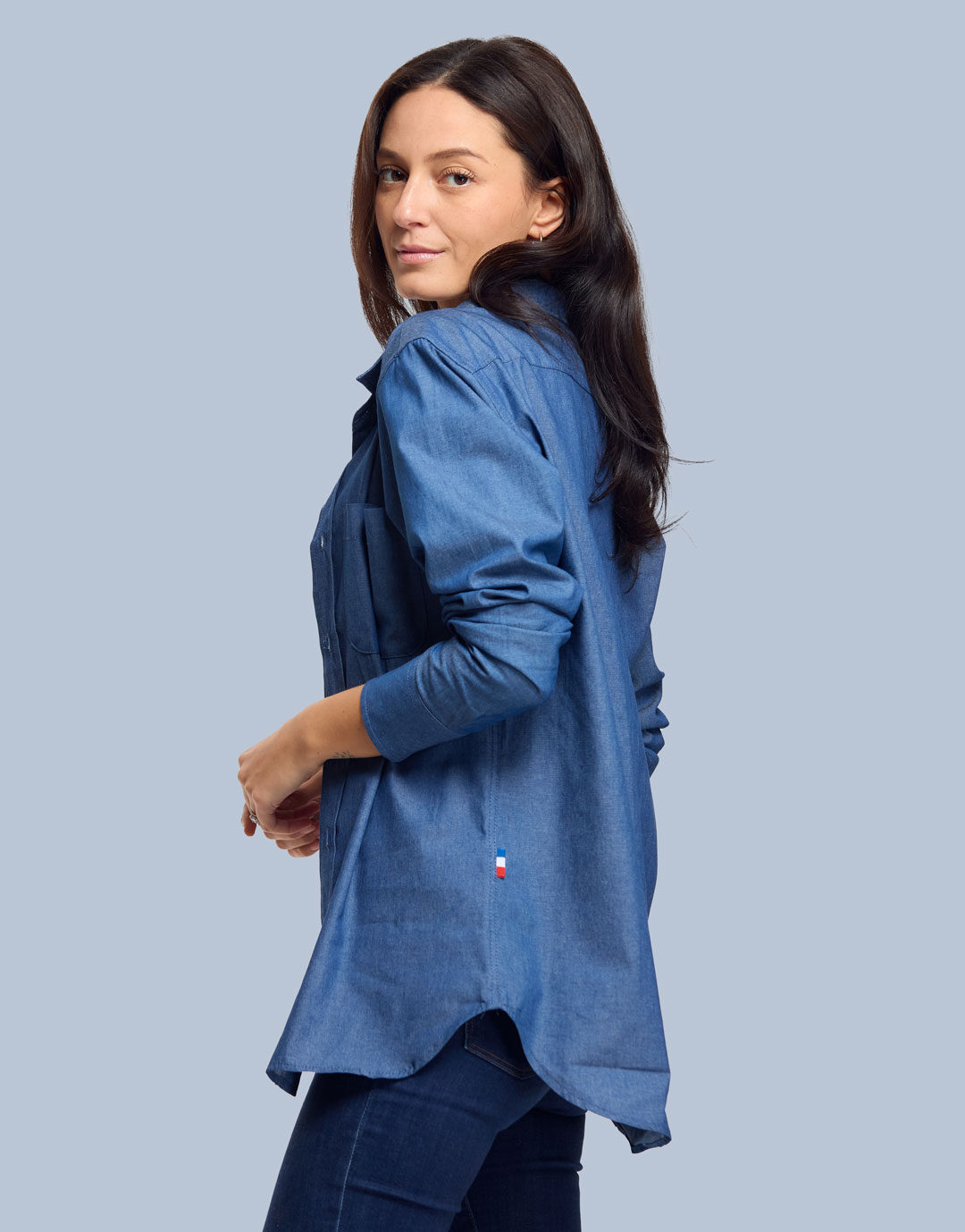 Chemise femme en coton made in France - Arendt - 2