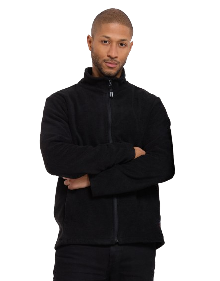 Veste polaire homme en polyester recyclé made in France - Aravis