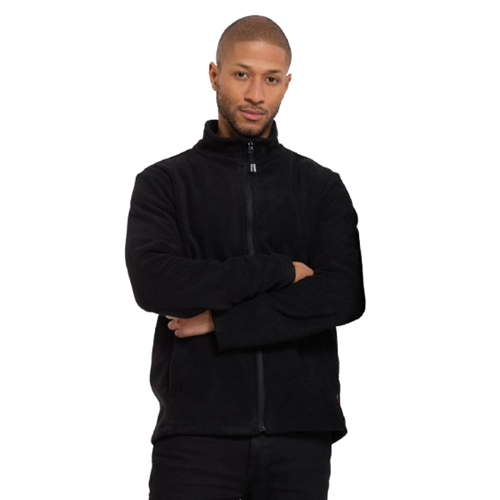Veste polaire homme en polyester recyclé made in France - Aravis