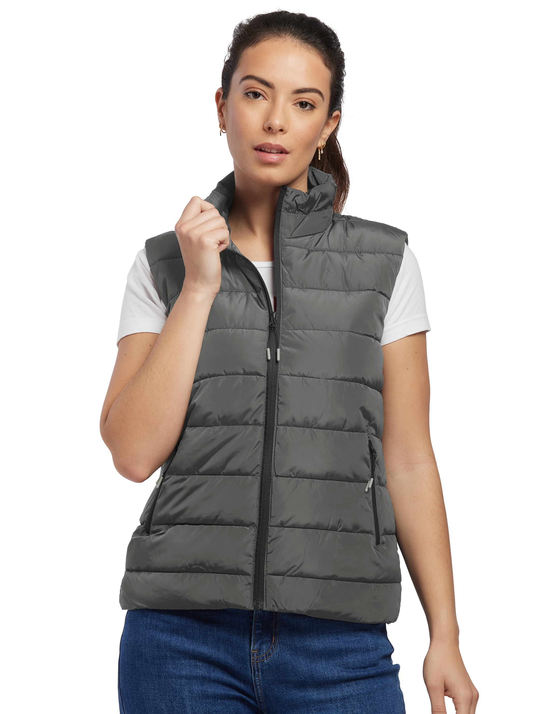 Bodywarmer sans manches femme made in France - Morzine - 5