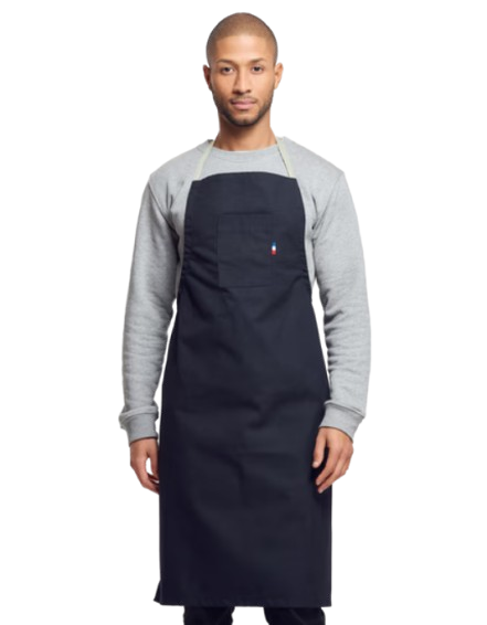 Tablier de cuisine unisexe en coton bio made in France - Escoffier