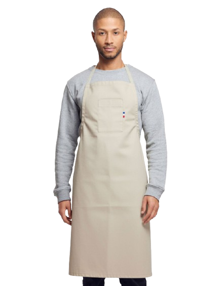Tablier de cuisine unisexe en coton bio made in France - Escoffier - 4