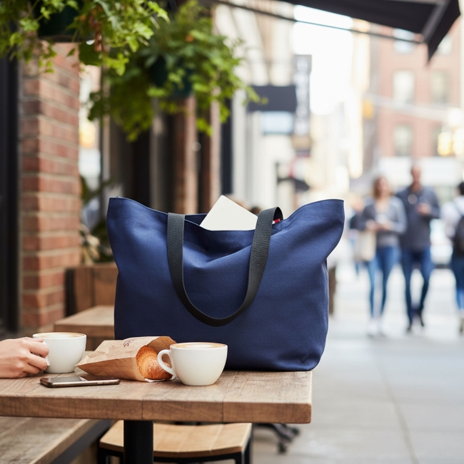 Sac cabas en coton made in France - 5