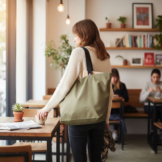 Sac cabas en coton made in France - 6