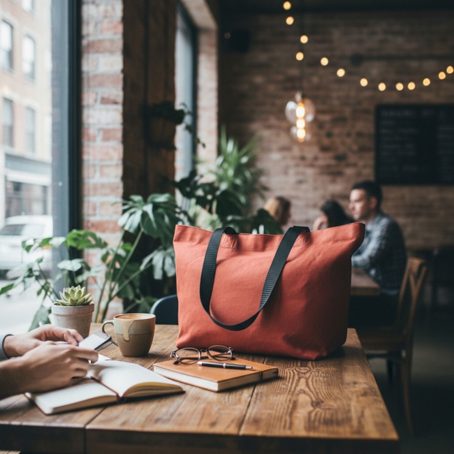 Sac cabas en coton made in France - 7