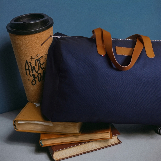 Sac voyage en coton bio made in France - 6