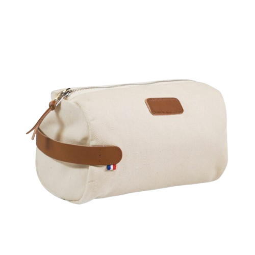 Trousse de toilette en coton bio made in France  - 4