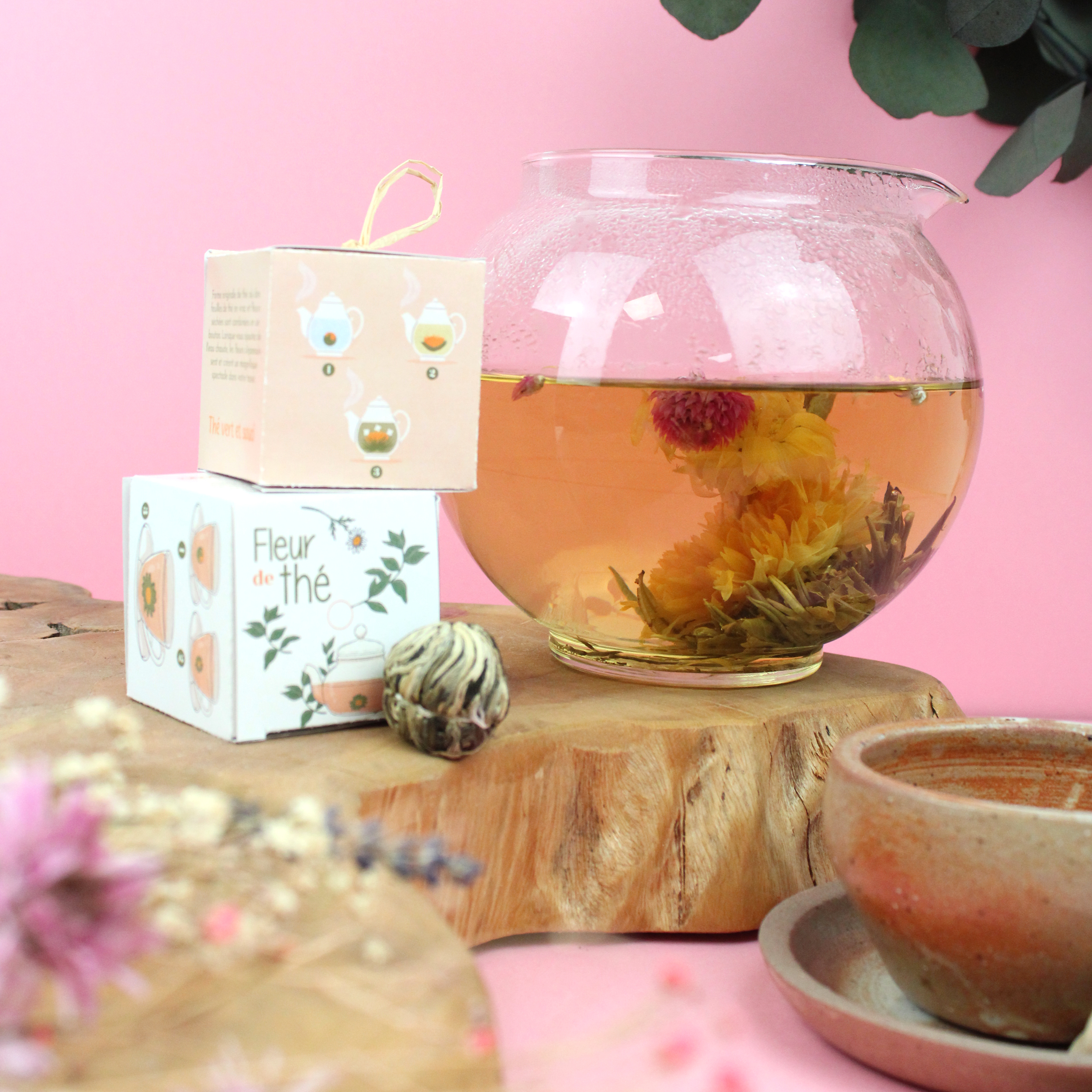 Fleur de thé à infuser  - 4