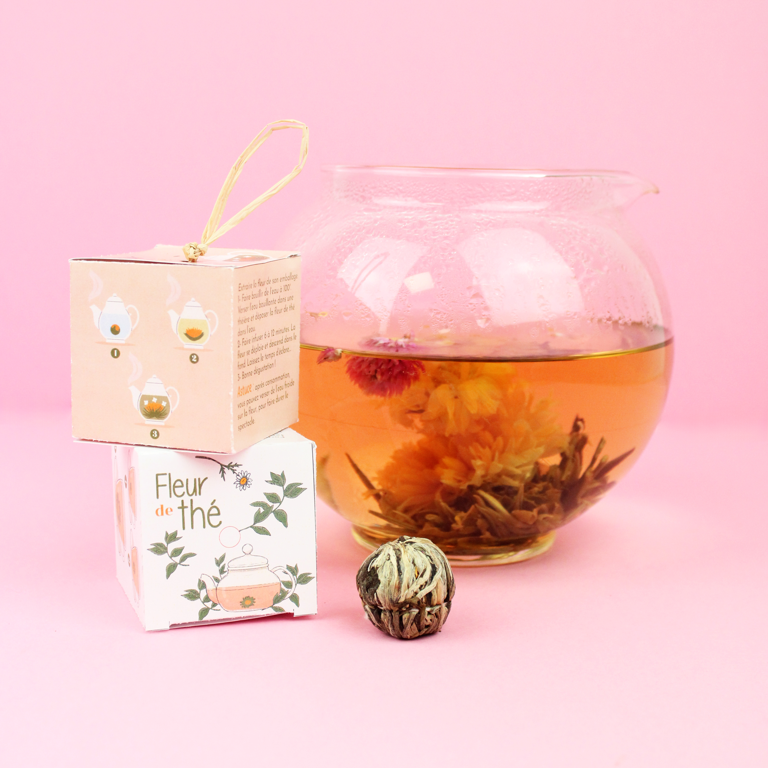 Fleur de thé à infuser  - 5