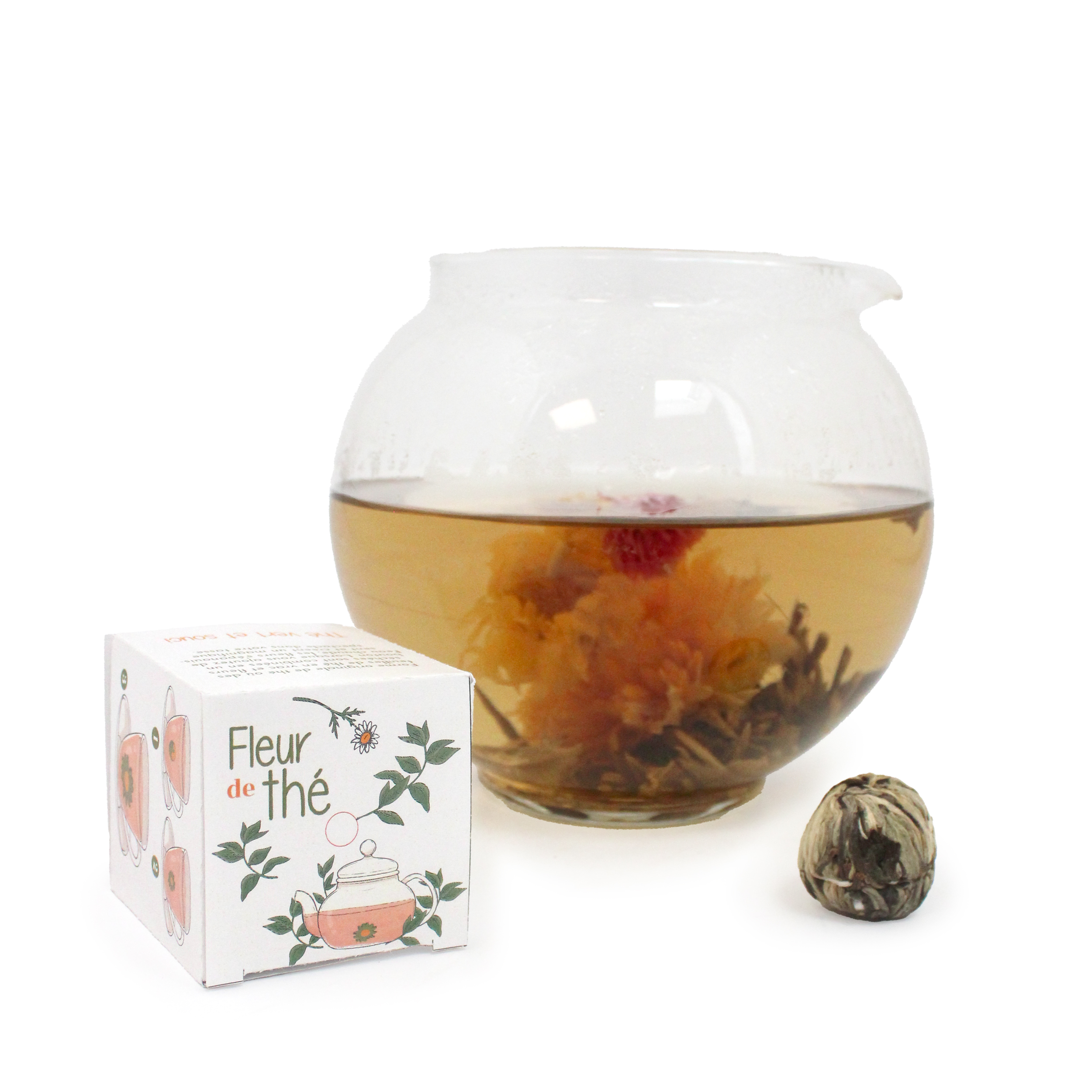 Fleur de thé à infuser 