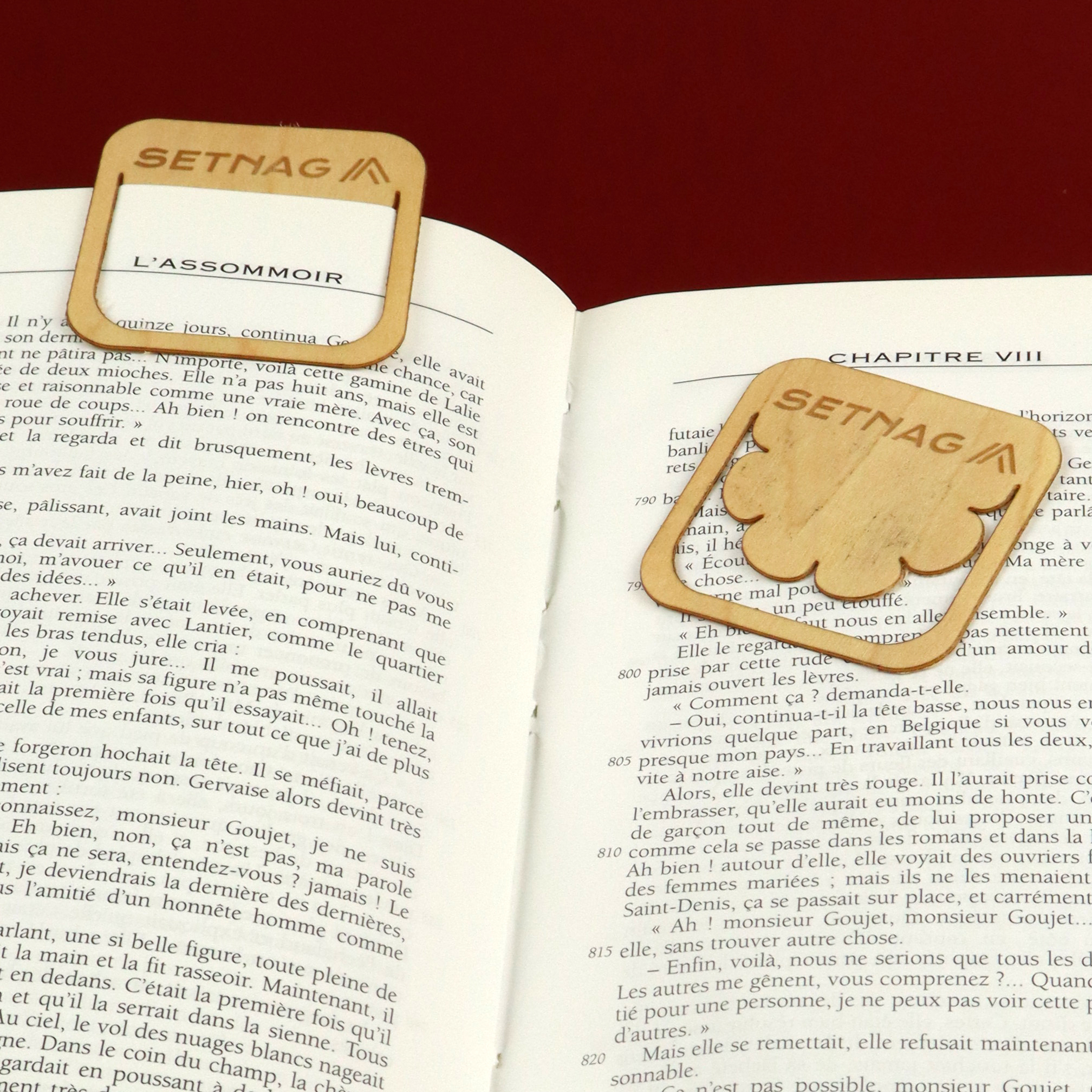 Marque-page en bois made in France - 4