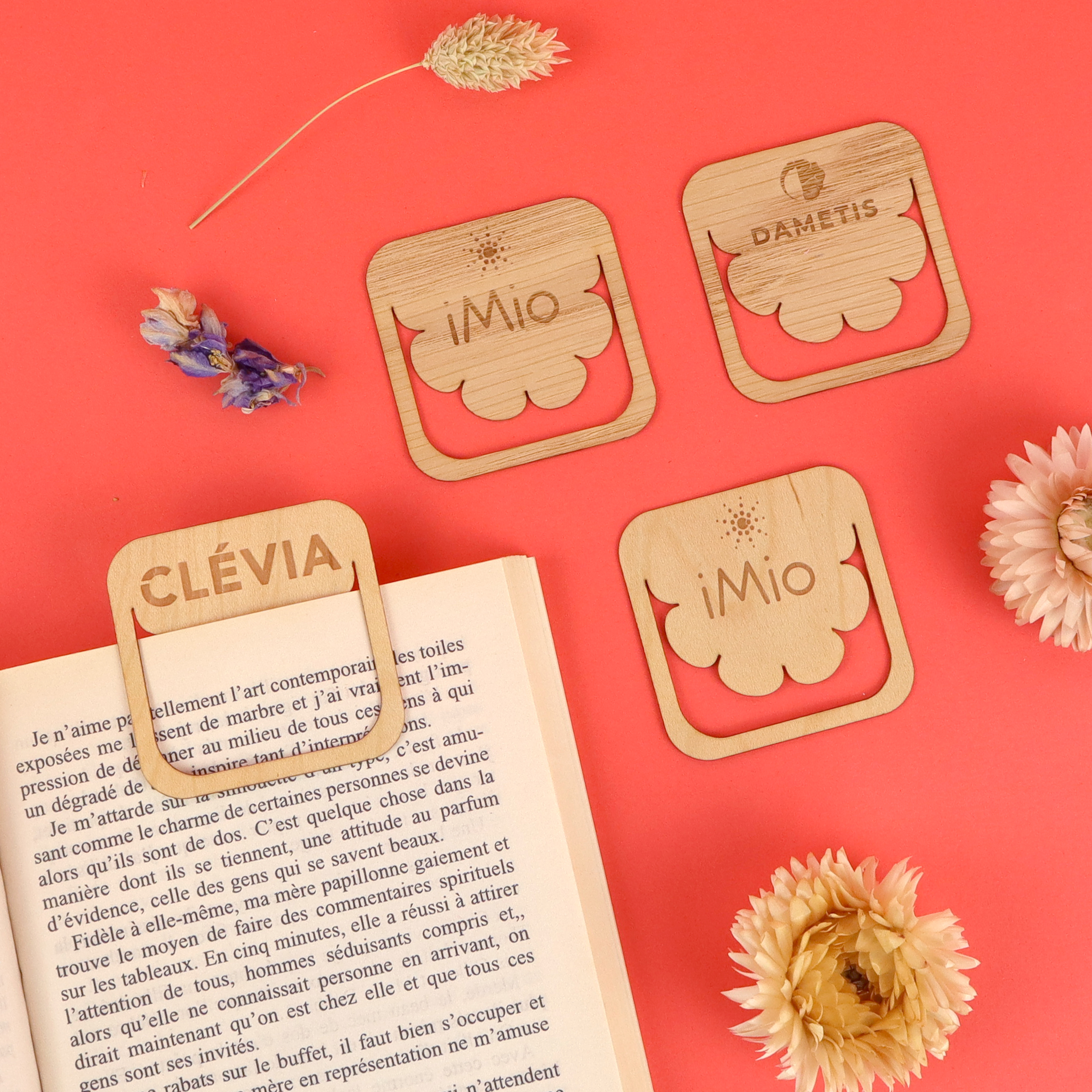 Marque-page en bois made in France - 6