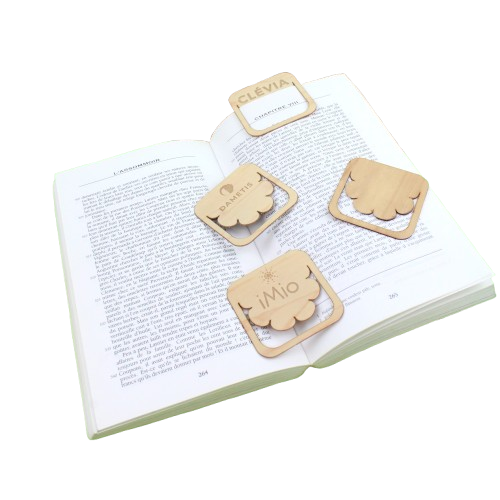 Marque-page en bois made in France