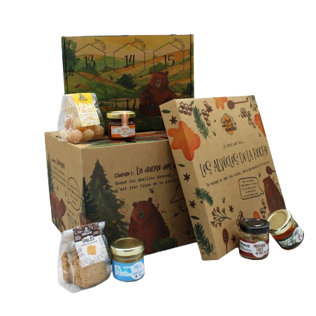 Calendrier de l'avent 24 gourmandises made in France