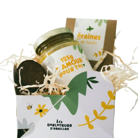 Coffret gourmand miel et fleuri made in France