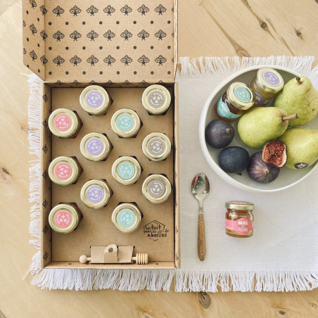 Coffret pot de miel bio - plusieurs formats disponibles  - 3