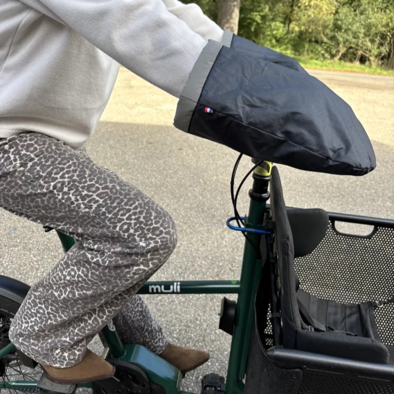 Manchons pour guidon de vélo en coton - 2