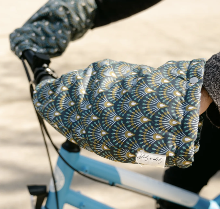Manchons pour guidon de vélo en coton - 3