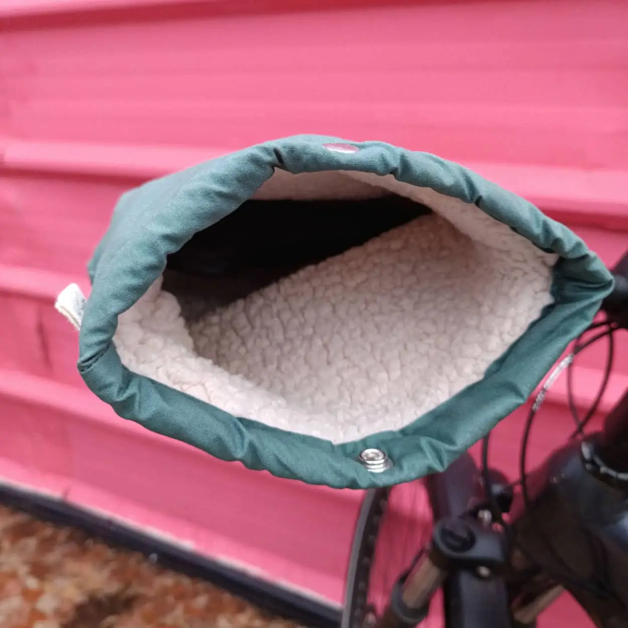 Manchons pour guidon de vélo en coton - 4