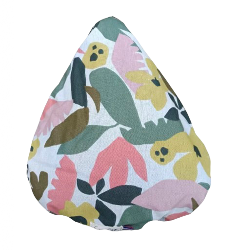 Couvre-selle vélo réversible en coton