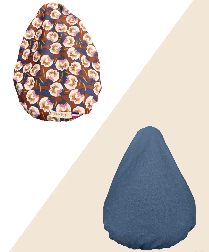 Couvre-selle vélo réversible en coton - 9