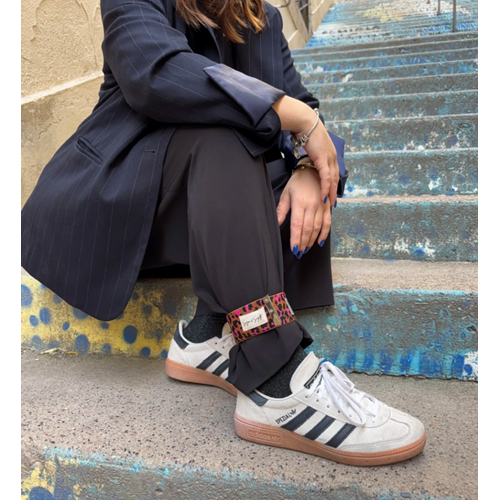 Serre-pantalon de vélo en coton