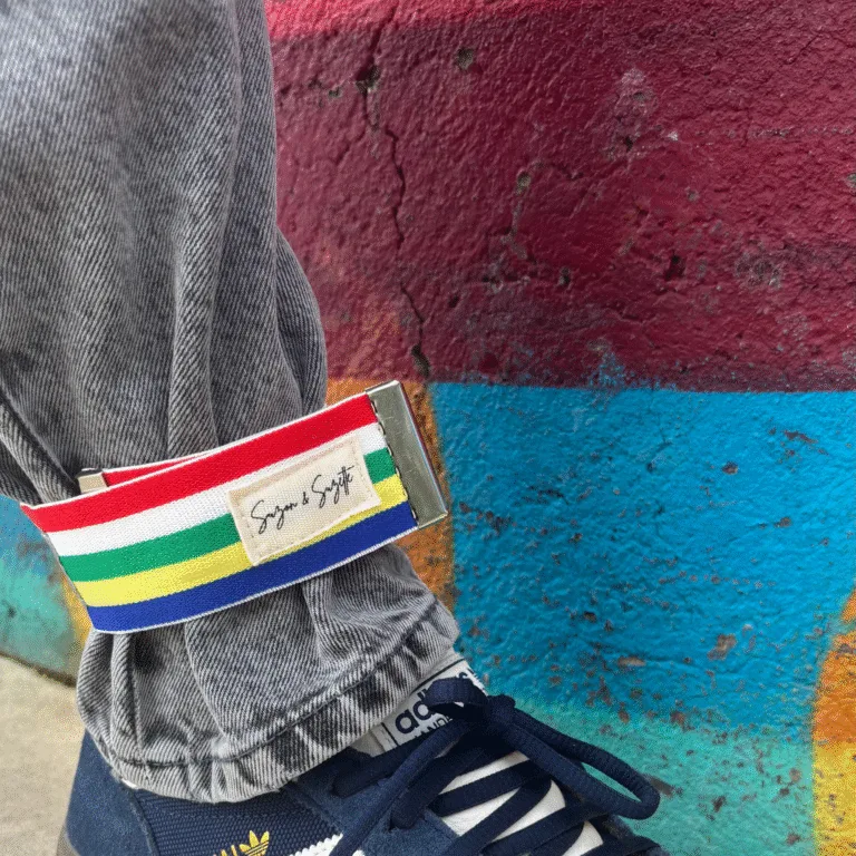 Serre-pantalon de vélo en coton - 4