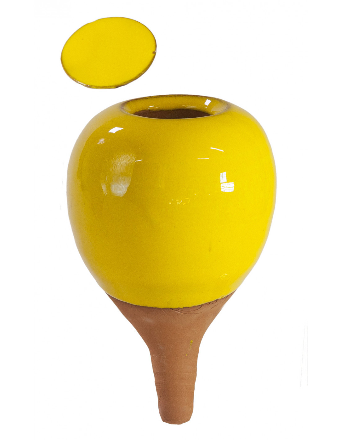 Oyas à planter émaillée et décorée - 6