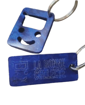 Portes-clés upcyclé