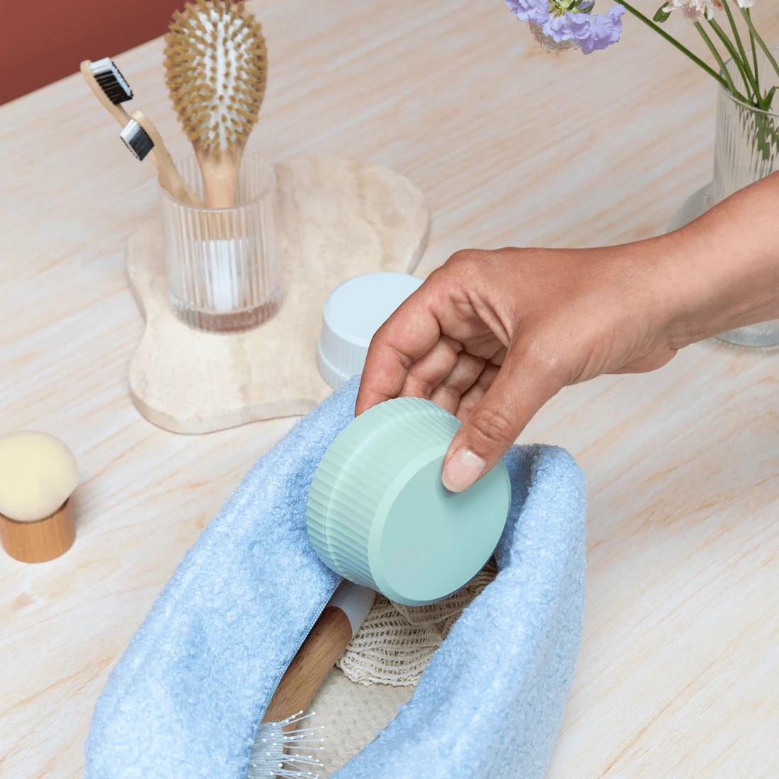 Boite à savon ronde recyclée fabriquée en France - 5