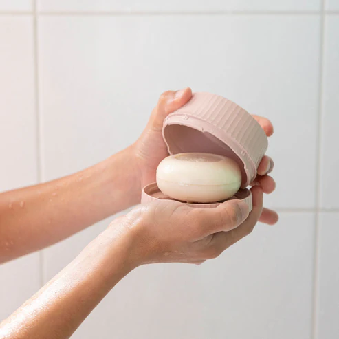 Boite à savon ronde recyclée fabriquée en France - 3