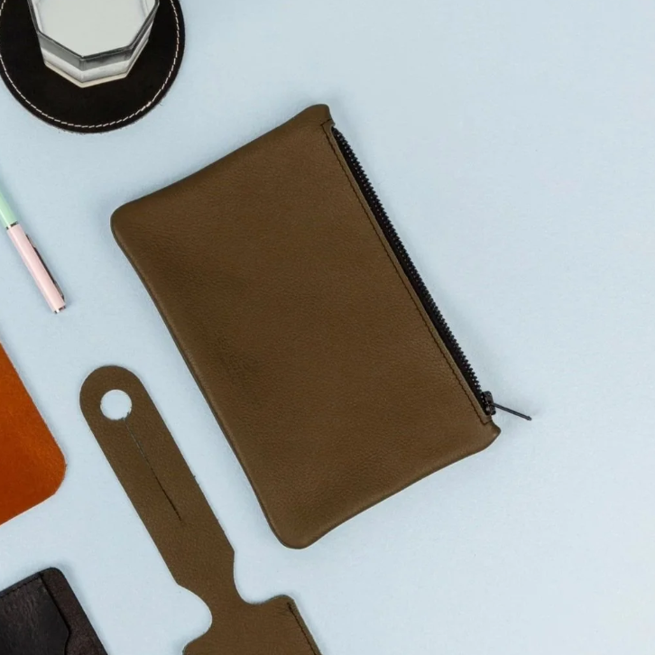 Pochette personnalisée en cuir - 4