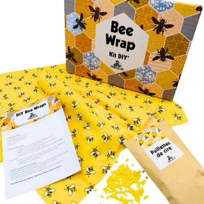 Kit DIY création emballage alimentaire - Bee Wrap