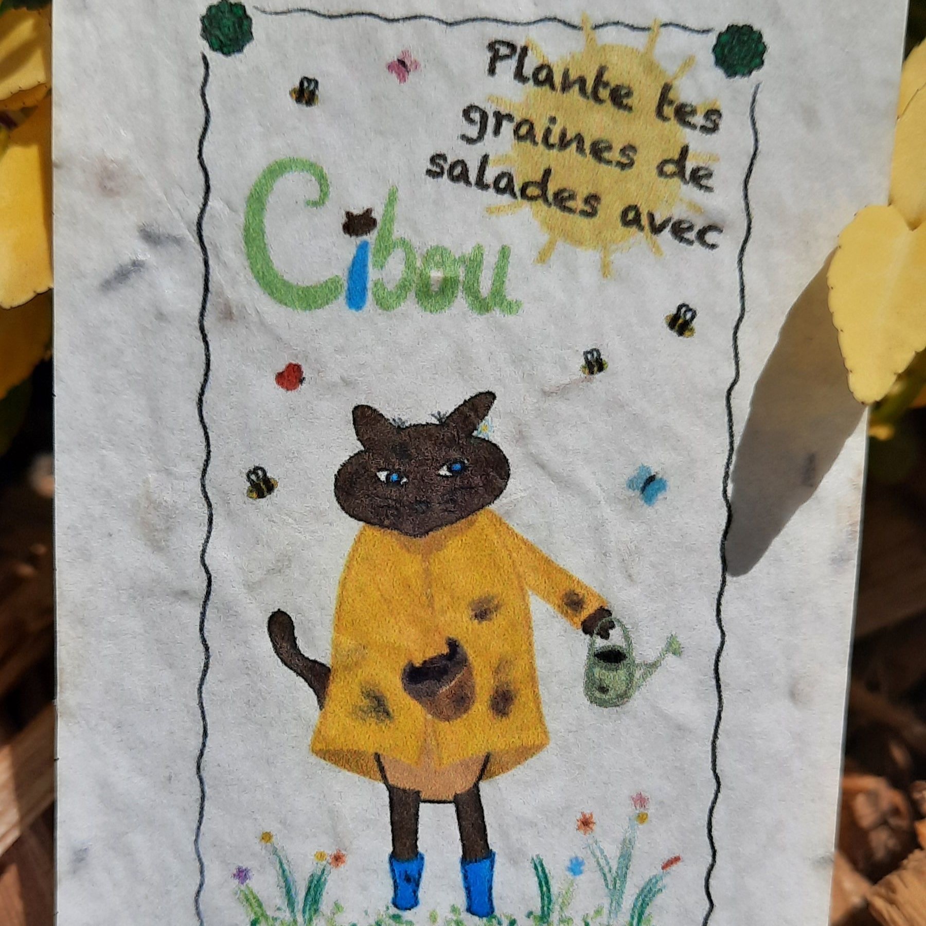 Livre "Cibou découvre les secrets du potager" - tome 1 - 2