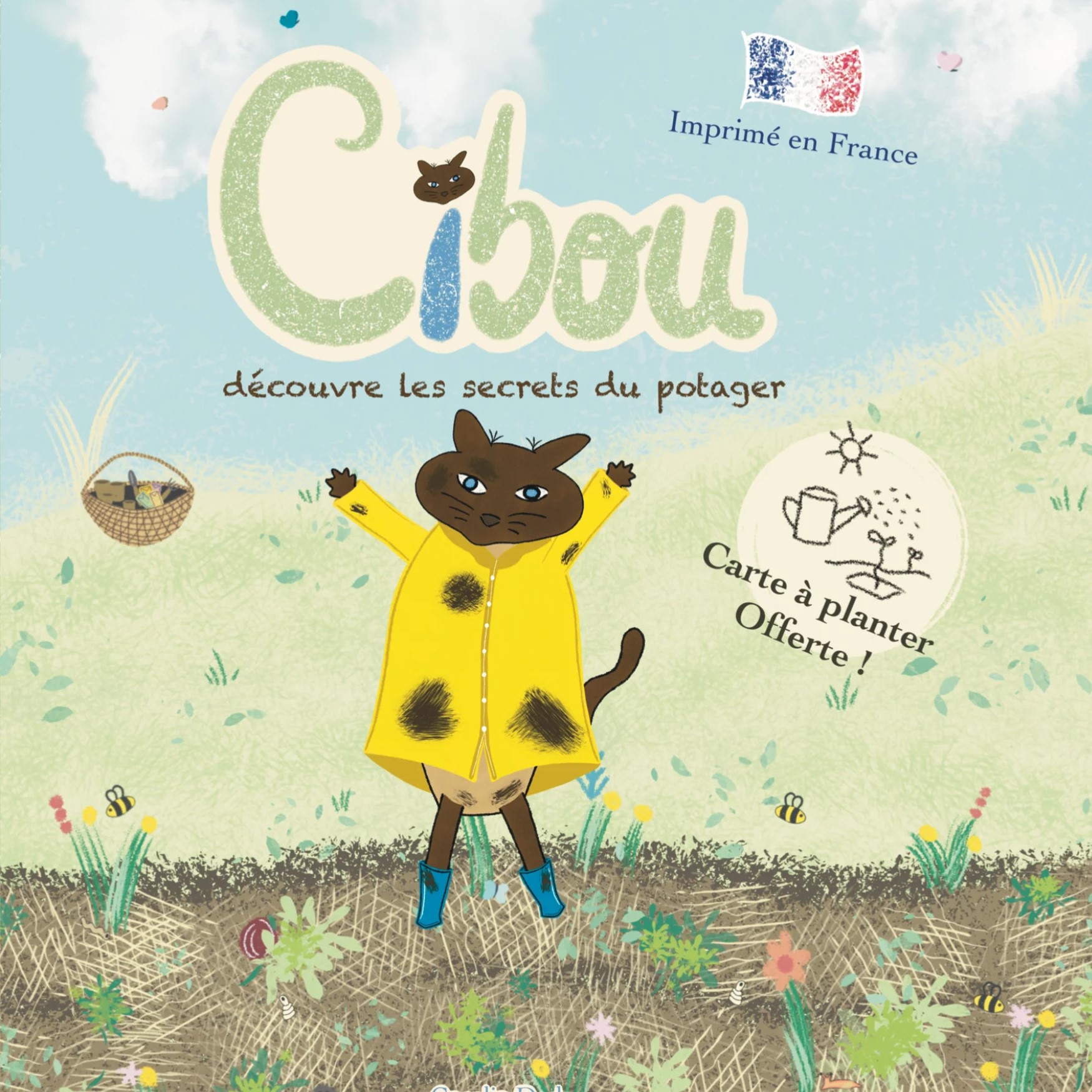 Livre "Cibou découvre les secrets du potager" - tome 1 - 4