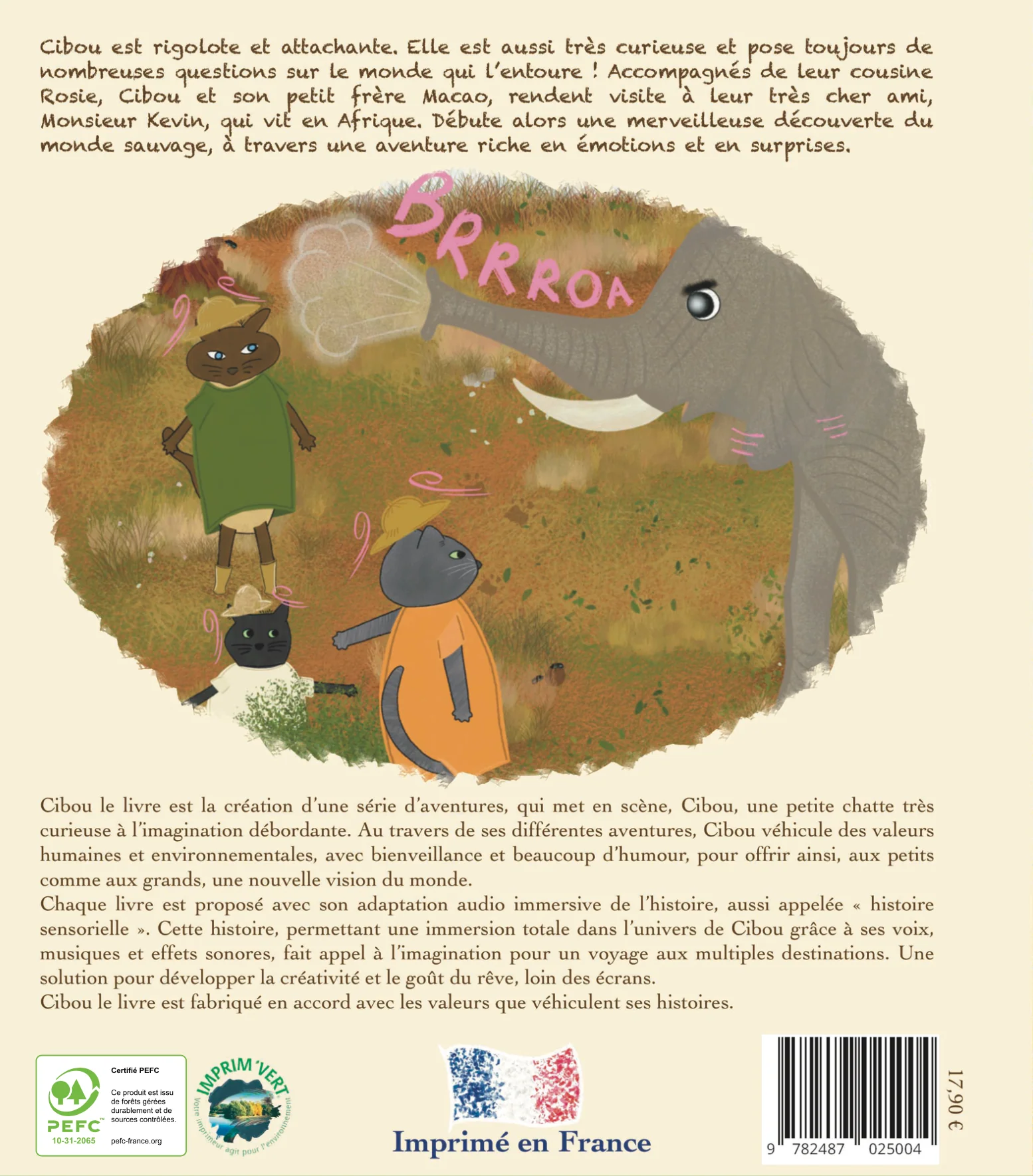 Livre "Cibou découvre les animaux sauvages" - tome 2 - 5