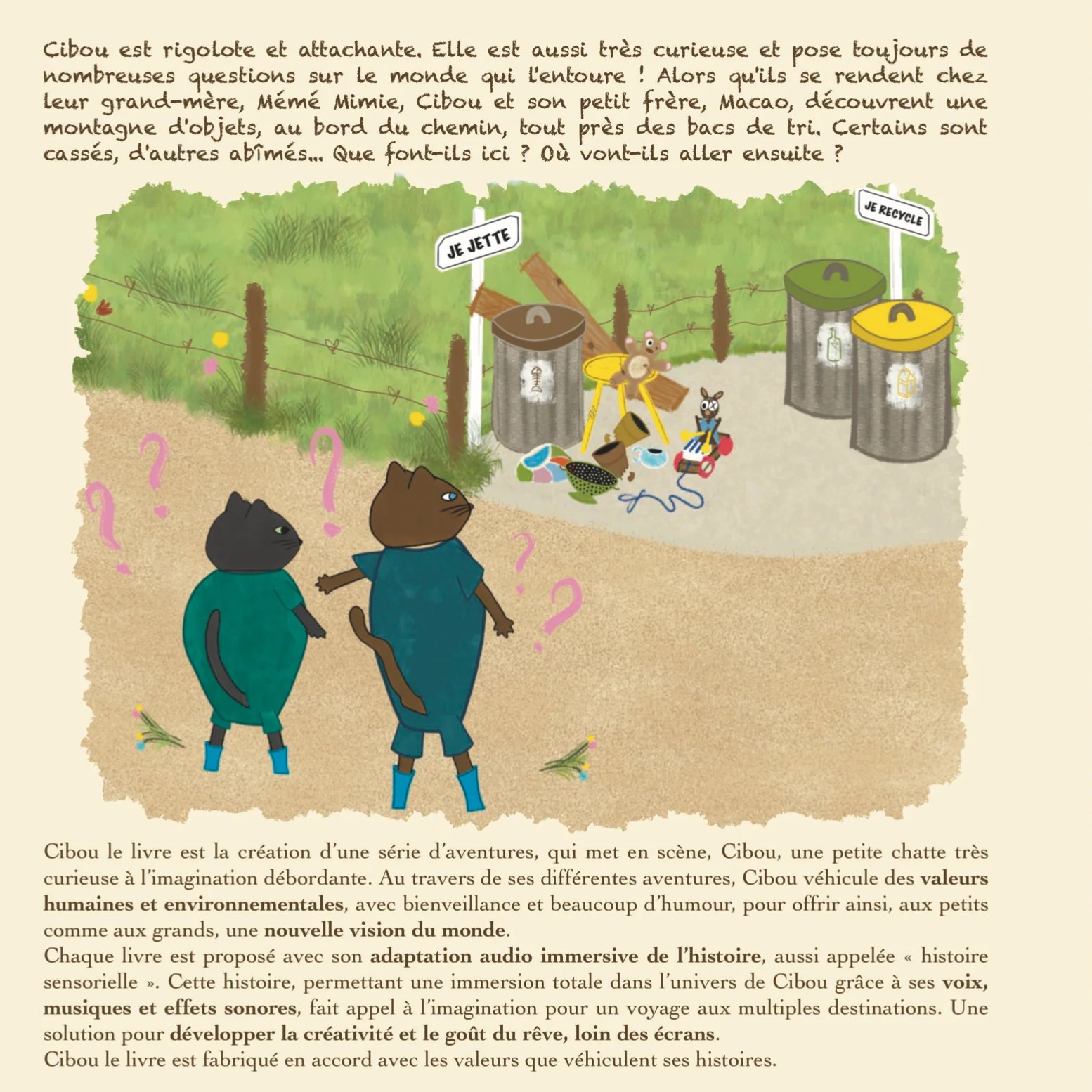 Livre "Cibou découvre les pouvoir de sauver les objets" - tome 3 - 4