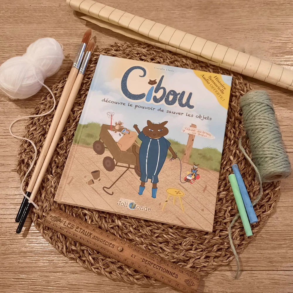 Livre "Cibou découvre les pouvoir de sauver les objets" - tome 3 - 2