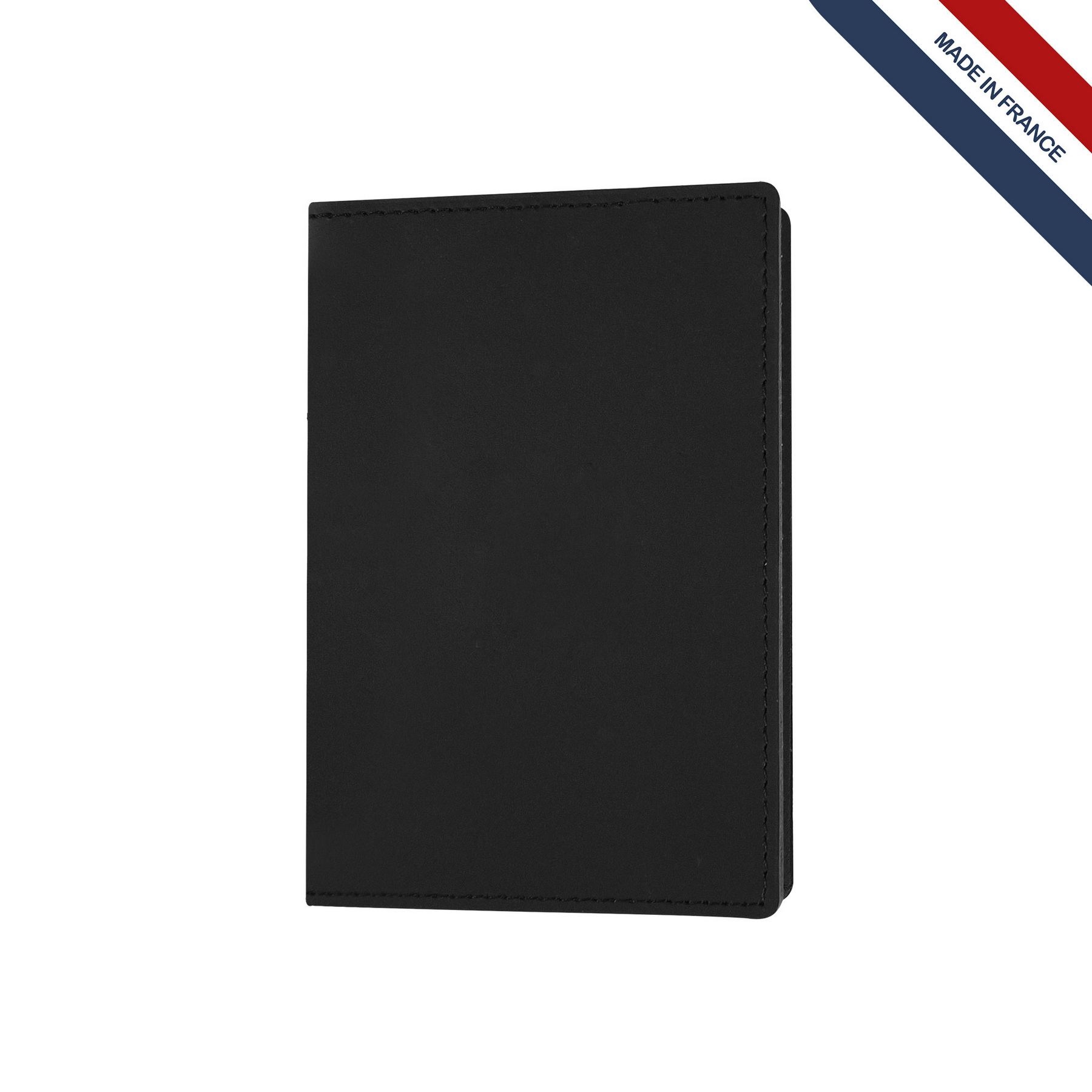 Porte-passeport cuir régé made in France - 1