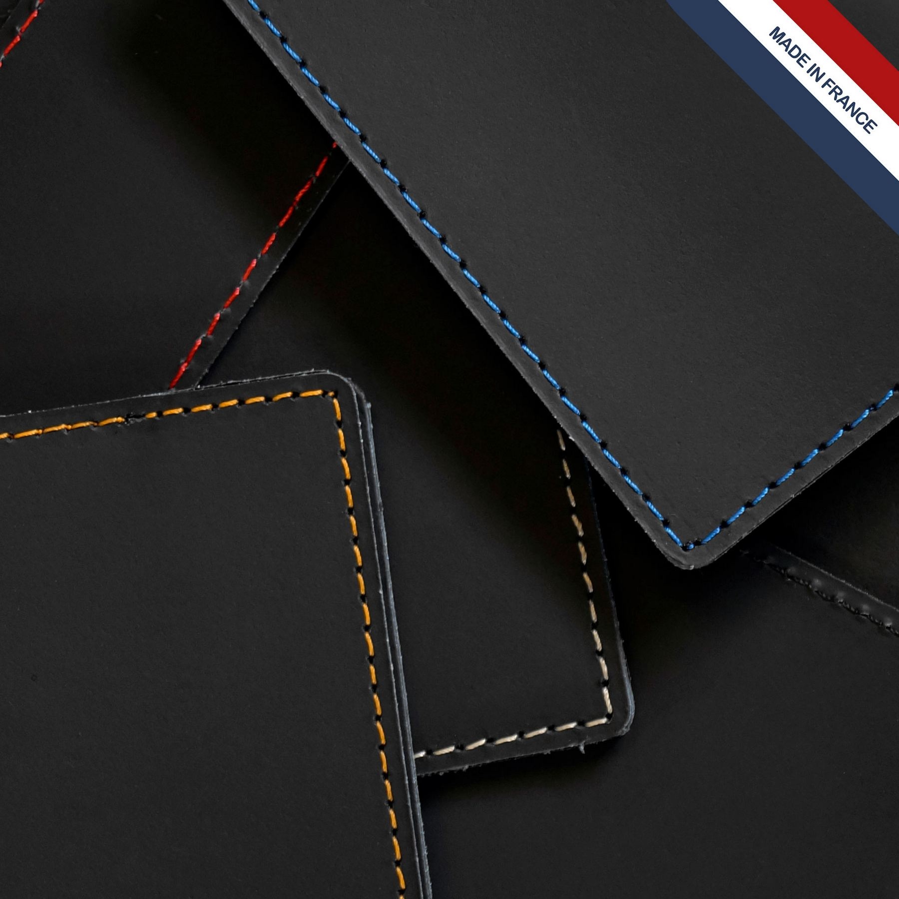 Porte-étiquette cuir régé made in France - 2