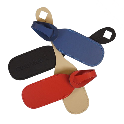 Porte-étiquette cuir régé made in France