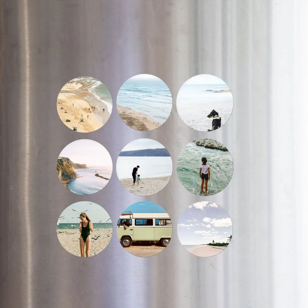 Magnets photos personnalisable - 2