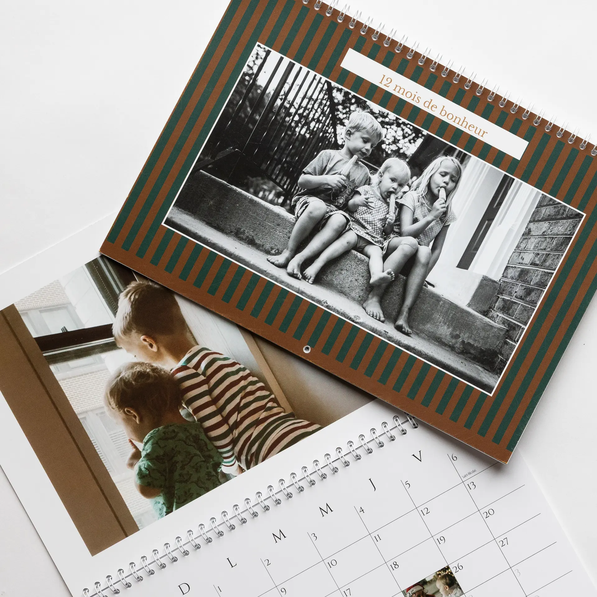 Calendrier photos à spirale - 2