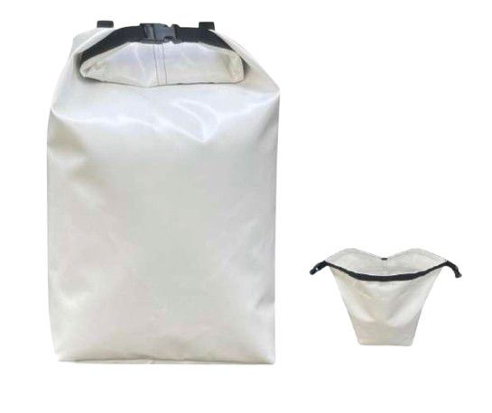 Sacoche porte bagage vélo en matière ucpyclée made in France  - 2