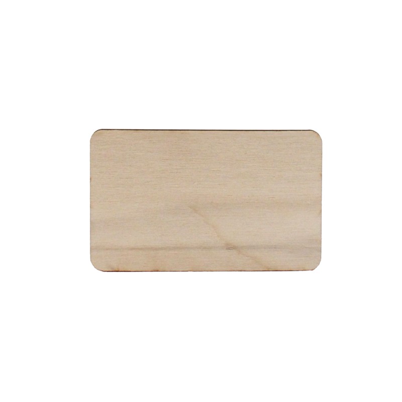 Badge en bois magnétique - 2